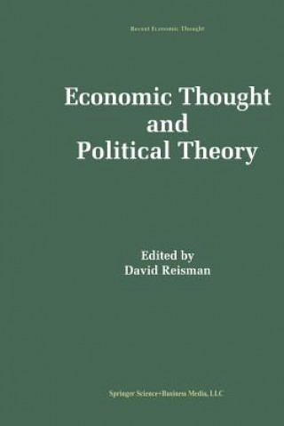 Kniha Economic Thought and Political Theory David Reisman