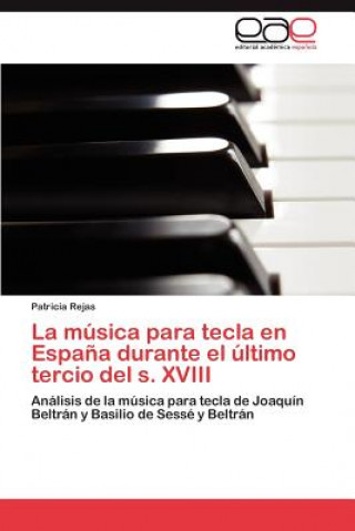 Kniha musica para tecla en Espana durante el ultimo tercio del s. XVIII Patricia Rejas