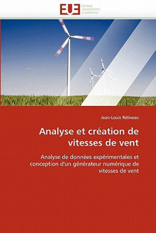 Książka Analyse et creation de vitesses de vent Jean-Louis Rétiveau