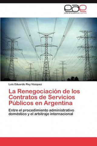 Kniha Renegociacion de los Contratos de Servicios Publicos en Argentina Luis Eduardo Rey Vázquez