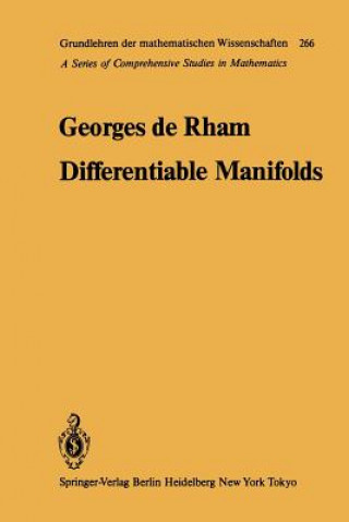 Buch Differentiable Manifolds Georges de Rham