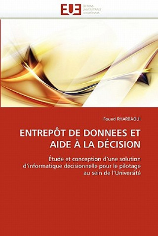 Livre Entrep t de Donnees Et Aide   La D cision Fouad Rharbaoui