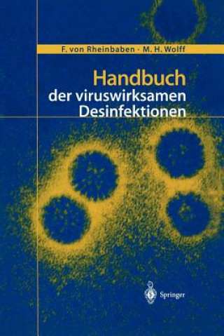 Carte Handbuch der viruswirksamen Desinfektion F.von Rheinbaben
