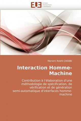 Buch Interaction Homme-Machine Meriem Riahi Chebbi