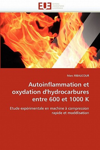 Książka Autoinflammation Et Oxydation d'Hydrocarbures Entre 600 Et 1000 K Ribaucour-M