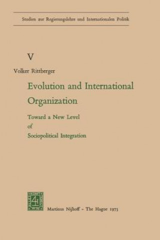 Książka Evolution and International Organization Volker Rittberger