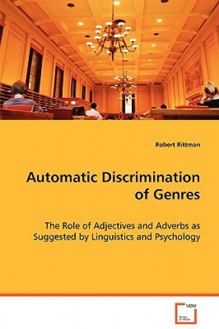 Книга Automatic Discrimination of Genres Robert Rittman
