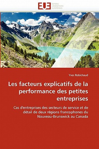 Kniha Les Facteurs Explicatifs de la Performance Des Petites Entreprises Yves Robichaud