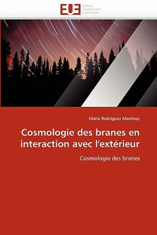 Kniha Cosmologie Des Branes En Interaction Avec l''ext rieur María Rodríguez Martínez