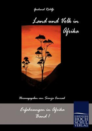 Libro Land und Volk in Afrika Gerhard Rohlfs