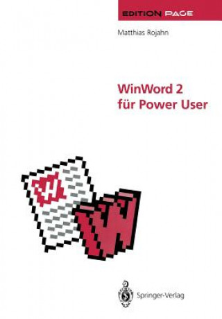Knjiga WinWord 2 fur Power User Matthias Rojahn