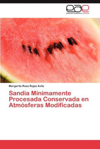 Könyv Sandia Minimamente Procesada Conservada En Atmosferas Modificadas Margarita Rosa Rojas Avila