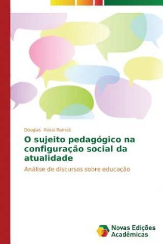 Книга O sujeito pedagogico na configuracao social da atualidade Douglas Rossi Ramos