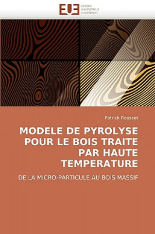 Livre Modele de Pyrolyse Pour Le Bois Traite Par Haute Temperature Patrick Rousset