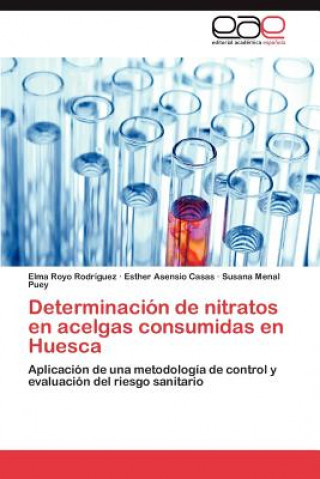 Kniha Determinacion de Nitratos En Acelgas Consumidas En Huesca Elma Royo Rodríguez