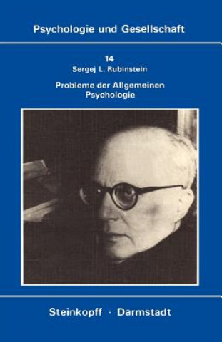 Carte Probleme der Allgemeinen Psychologie S. L. Rubinstein
