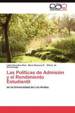 Knjiga Politicas de Admision y el Rendimiento Estudiantil Lidia Florentina Ruiz