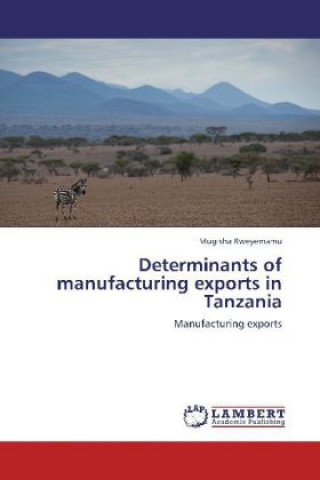 Kniha Determinants of manufacturing exports in Tanzania Mugisha Rweyemamu