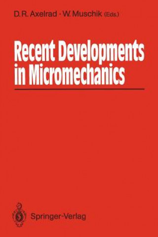 Книга Recent Developments in Micromechanics D. R. Axelrad