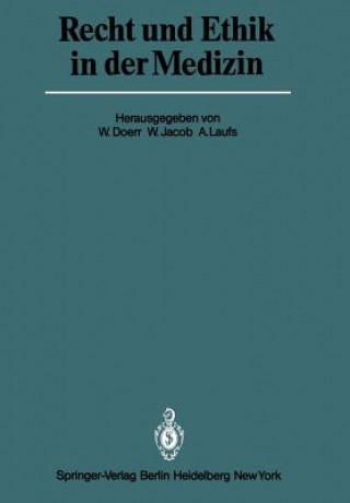 Kniha Recht und Ethik in der Medizin W. Doerr