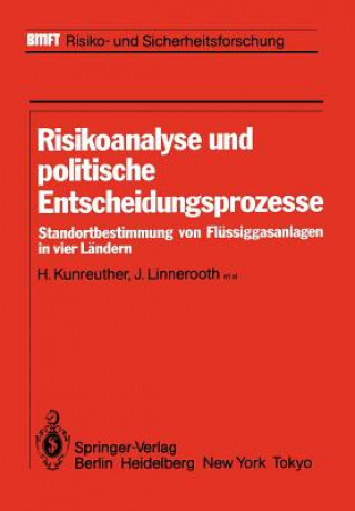 Kniha Risikoanalyse und politische Entscheidungsprozesse H. Atz