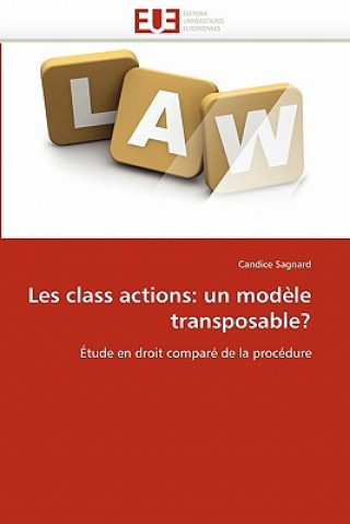 Knjiga Les Class Actions Candice Sagnard