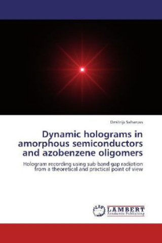 Könyv Dynamic holograms in amorphous semiconductors and azobenzene oligomers Dmitrijs Saharovs