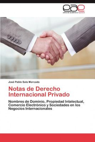 Buch Notas de Derecho Internacional Privado José Pablo Sala Mercado