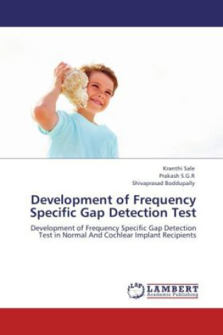 Книга Development of Frequency Specific Gap Detection Test Kranthi Sale