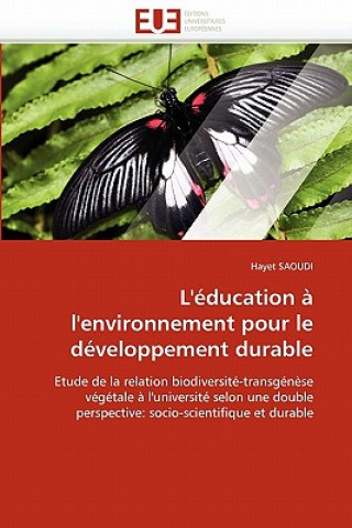 Könyv L' ducation   l'Environnement Pour Le D veloppement Durable Hayet Saoudi