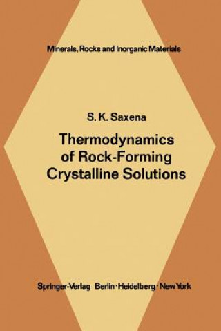 Könyv Thermodynamics of Rock-Forming Crystalline Solutions Surendra K. Saxena