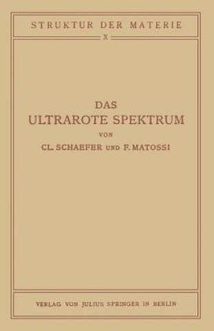 Βιβλίο Das Ultrarote Spektrum NA Schaefer