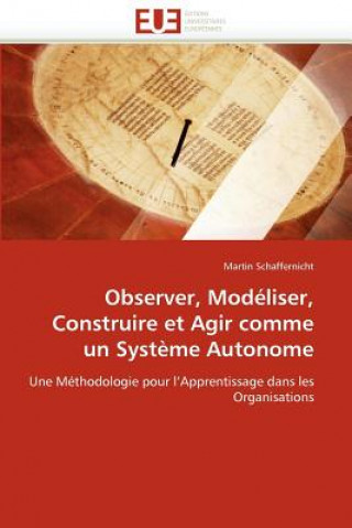 Book Observer, Mod liser, Construire Et Agir Comme Un Syst me Autonome Martin Schaffernicht