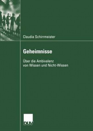 Kniha Geheimnisse Claudia Schirrmeister