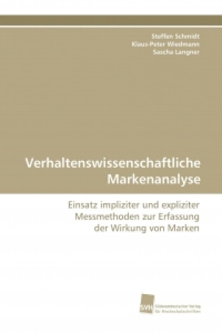 Carte Verhaltenswissenschaftliche Markenanalyse Steffen Schmidt