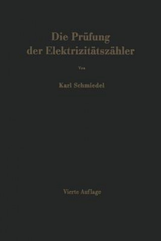 Carte Die Prüfung der Elektrizitätszähler Karl Schmiedel