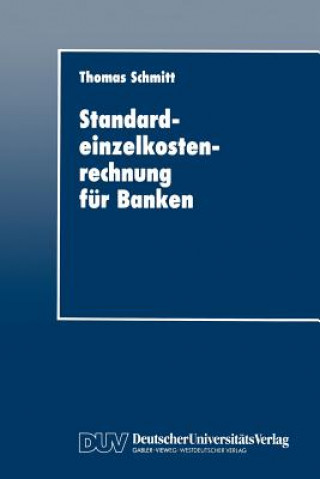 Book Standardeinzelkostenrechnung Fur Banken Thomas Schmitt