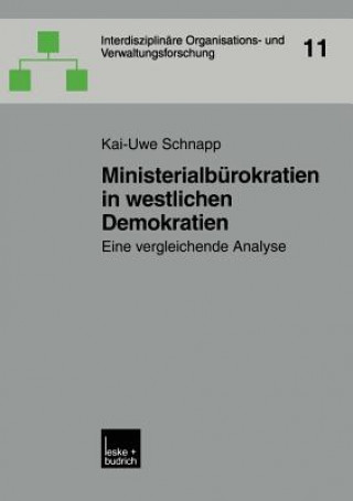 Kniha Ministerialburokratien in Westlichen Demokratien Kai-Uwe Schnapp