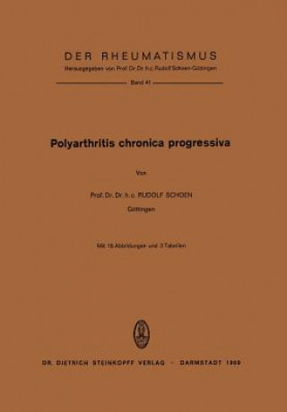 Książka Polyarthritis Chronica Progressiva R. Schoen