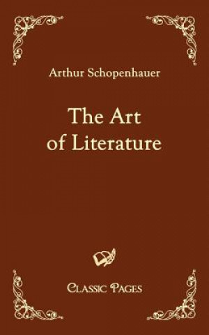 Kniha Art of Literature Arthur Schopenhauer