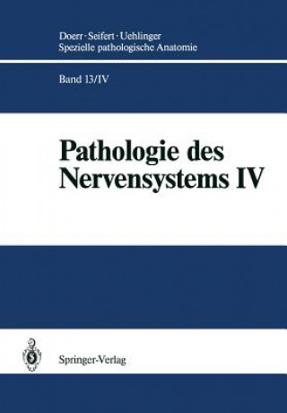 Kniha Pathologie Des Nervensystems IV Karl Schwechheimer
