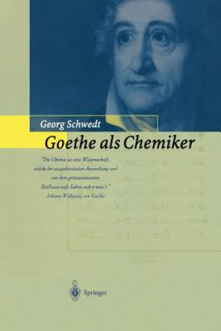 Knjiga Goethe als Chemiker Georg Schwedt