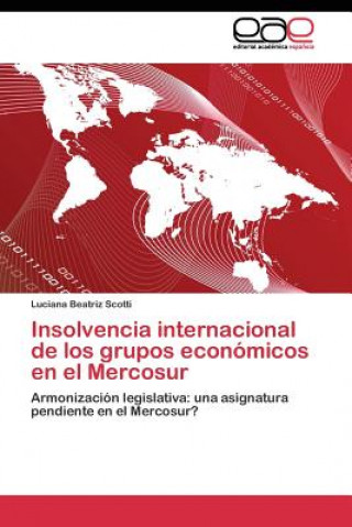 Książka Insolvencia internacional de los grupos economicos en el Mercosur Luciana Beatriz Scotti