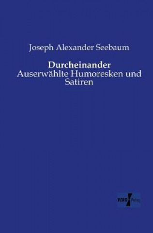 Carte Durcheinander Joseph Alexander Seebaum