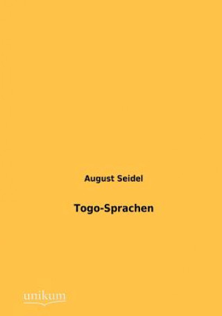 Kniha Togo-Sprachen August Seidel