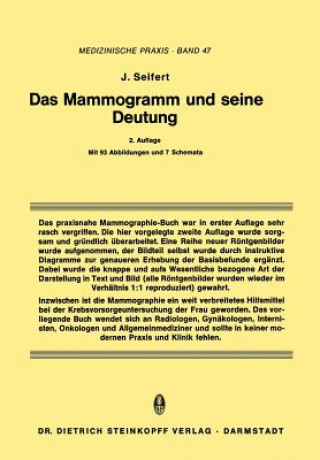 Könyv Das Mammogramm und seine Deutung Jürgen Seifert