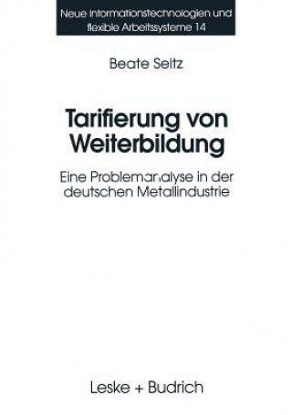 Kniha Tarifierung Von Weiterbildung Beate Seitz