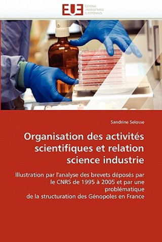 Carte Organisation Des Activit s Scientifiques Et Relation Science Industrie Sandrine Selosse
