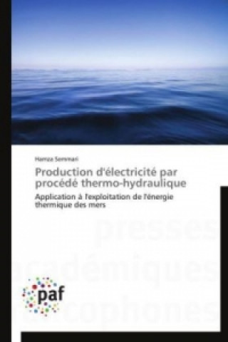 Книга Production d'électricité par procédé thermo-hydraulique Hamza Semmari