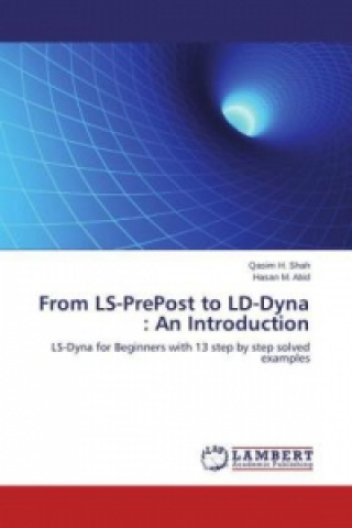 Könyv From LS-PrePost to LD-Dyna : An Introduction Qasim H. Shah